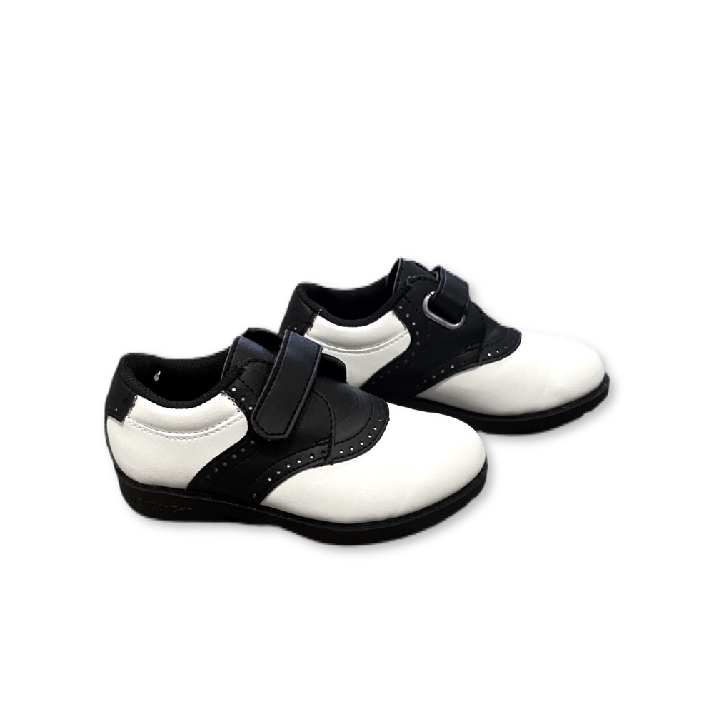 Rare U.S. Kids Golf Shoes 11k White and Black